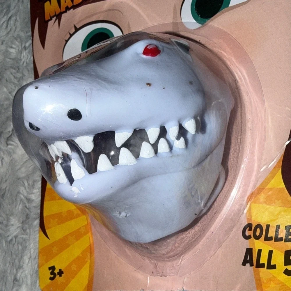 Shark Animal Nose Mask Novelty Costume Accessory Grey Greenbrier International